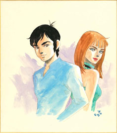 Blu-ray BOX Ⅰ 湖川友謙描き下ろしイラストミニ色紙